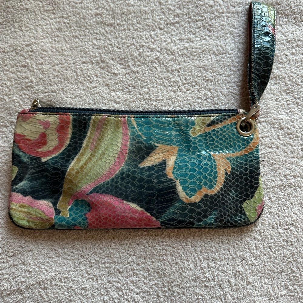 HOBO Floral Patterned Wristlet